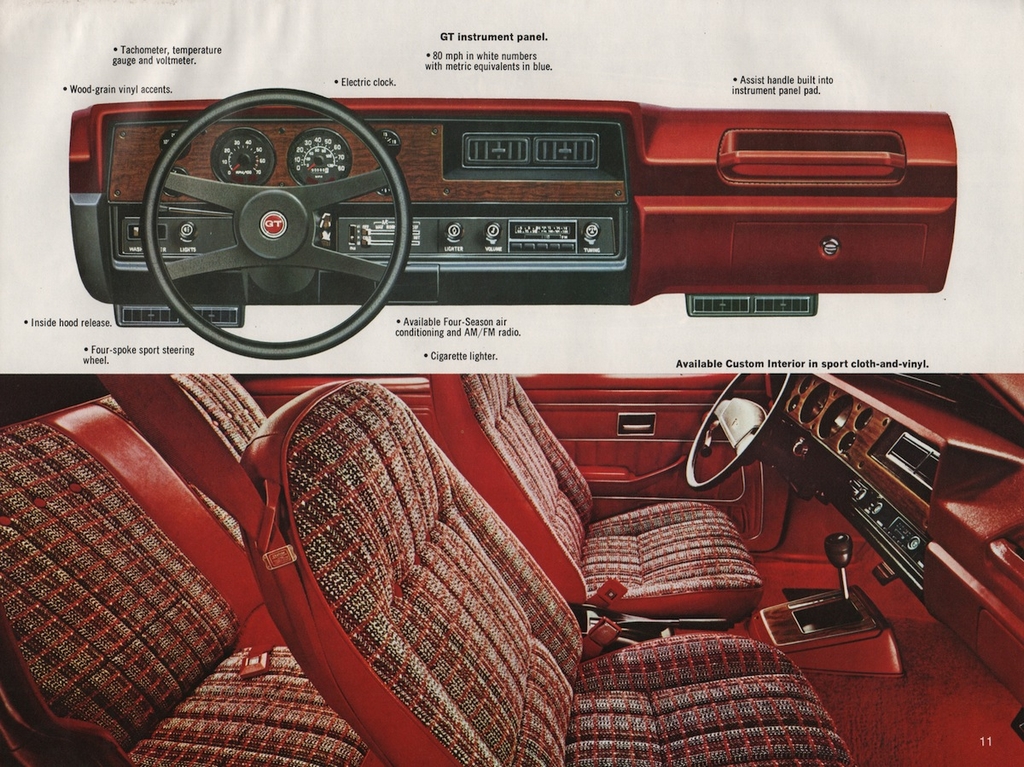 1976 Chevrolet Vega Canadian Brochure Page 1